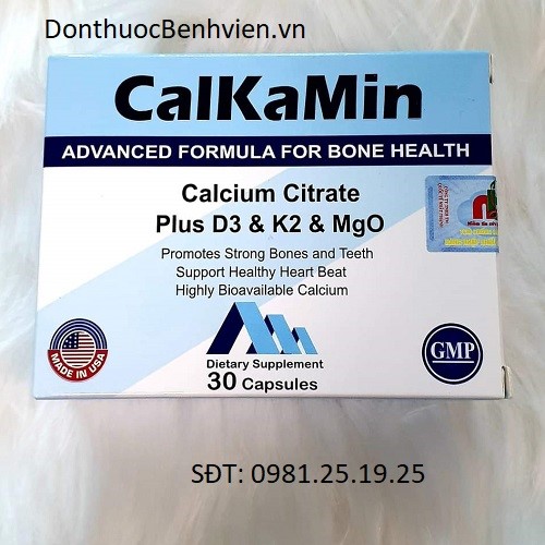 Thực phẩm bảo vệ sức khỏe Calkamin