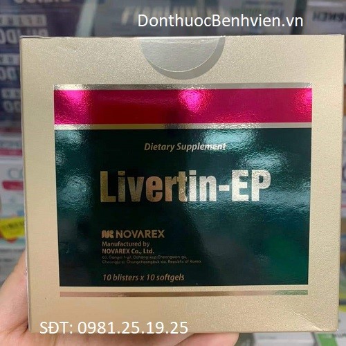Thực phẩm bảo vệ sức khỏe Livertin-EP