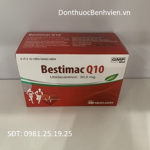 Viên Nang Mềm Thuốc Bestimac Q10