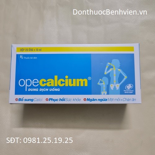 Dung dịch uống Thuốc Opecalcium 10ml