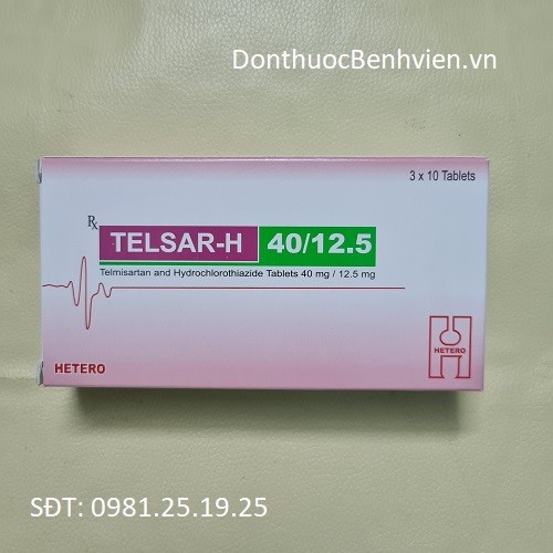 Thuốc Telsar - H 40mg/12.5mg