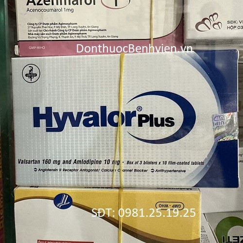 Thuốc Hyvalor Plus 160mg/10mg