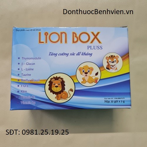 Gói cốm uống Lion Box Pluss