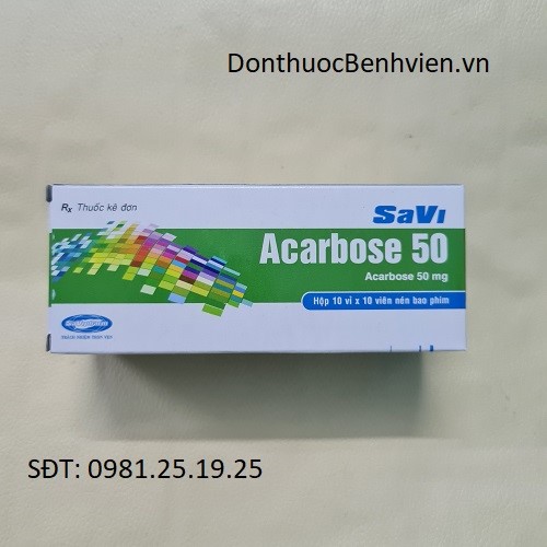 Thuốc Savi Acarbose 50