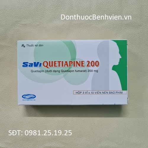 Thuốc SaVi Quetiapine 200mg