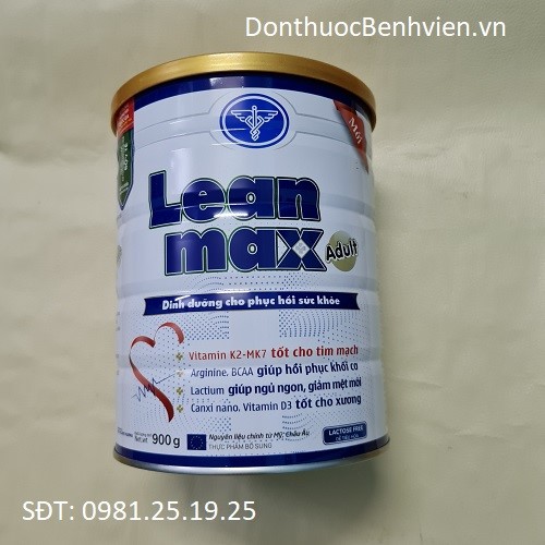 Sữa Dinh Dưỡng LeanMax Adult 900g