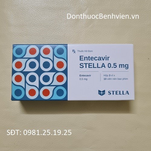 Thuốc Entecavir Stella 0.5mg
