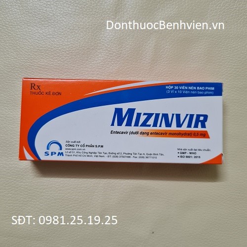Thuốc Mizinvir 0.5mg