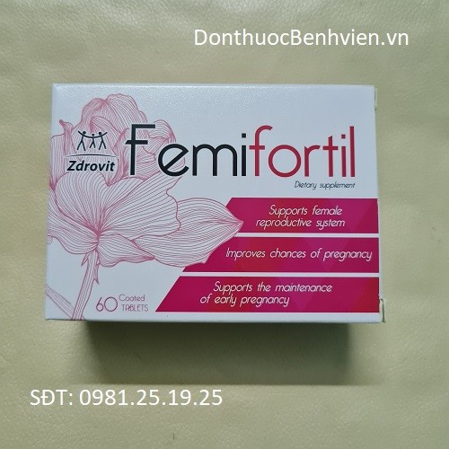 Femifortil - Thực phẩm bảo vệ sức khỏe
