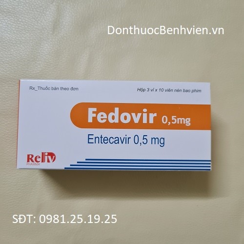 Thuốc Fedovir 0.5mg
