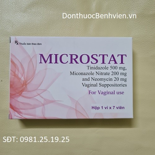 Viên đặt Phụ khoa Thuốc Microstat