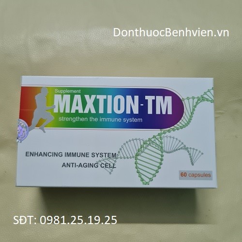 Maxtion TM - Thực phẩm bảo vệ sức khỏe