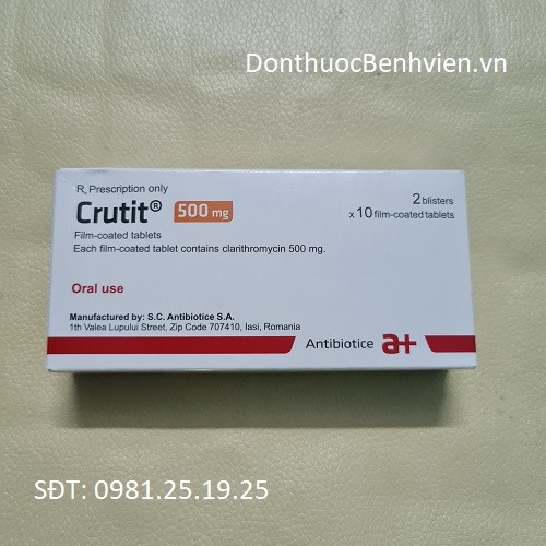 Thuốc uống Crutit 500mg
