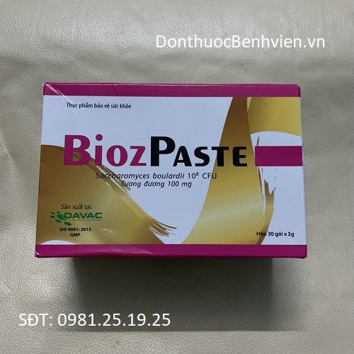 BiozPaste Davac - Hỗ Trợ duy trị Hệ vi sinh đường ruột