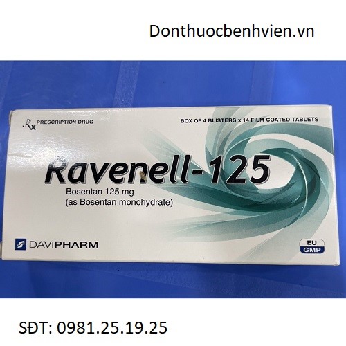 Thuốc Ravenell 125mg Davipharm