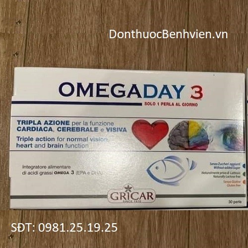 Viên uống Omegaday 3 - Bảo vệ sức khỏe