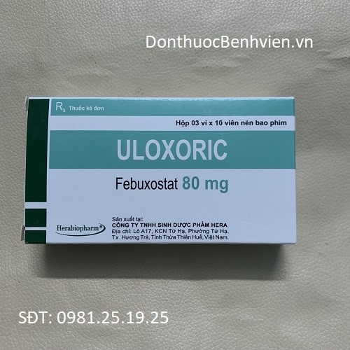Thuốc Uống Uloxoric 80mg