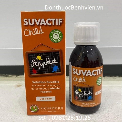 Dung dịch uống Suvactif Child Appetit 125ml