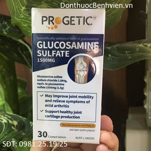 Viên uống Progetic Glucosamine Sulfate 1500mg