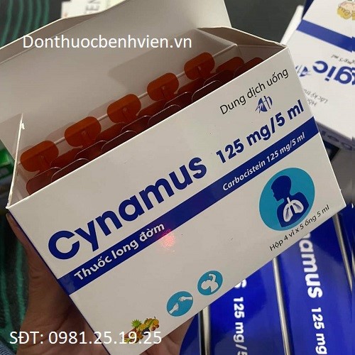 Dung dịch uống Thuốc Cynamus 125mg/5ml