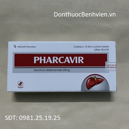 Thuốc Pharcavir 25mg Pharbaco