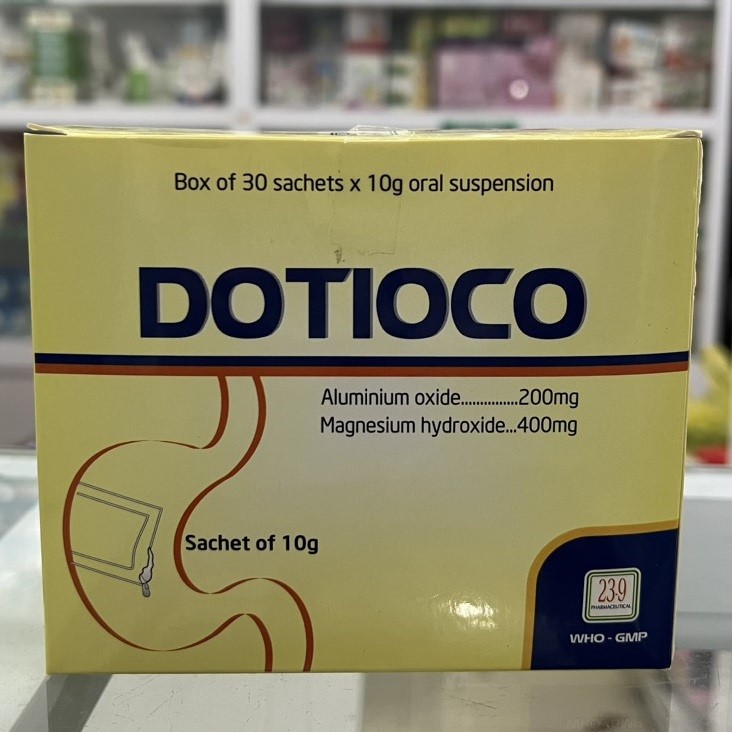 Hỗn dịch uống Thuốc Dotioco 200mg/400mg
