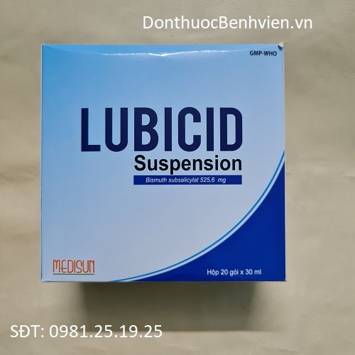 Hỗn dịch uống Thuốc Lubicid