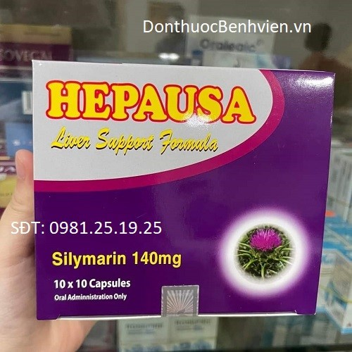Viên uống bổ gan Hepausa 140mg