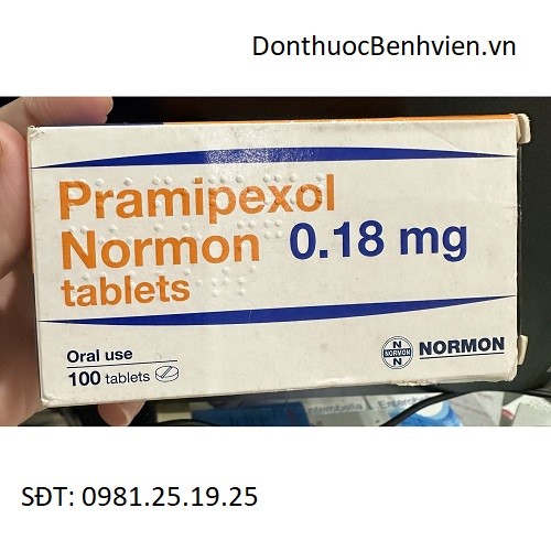 Viên uống Thuốc Pramipexol Normon 0.18mg