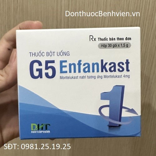 Thuốc bột uống G5 Enfankast 4mg