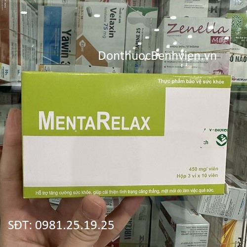 Viên uống bảo vệ sức khỏe Mentarelax