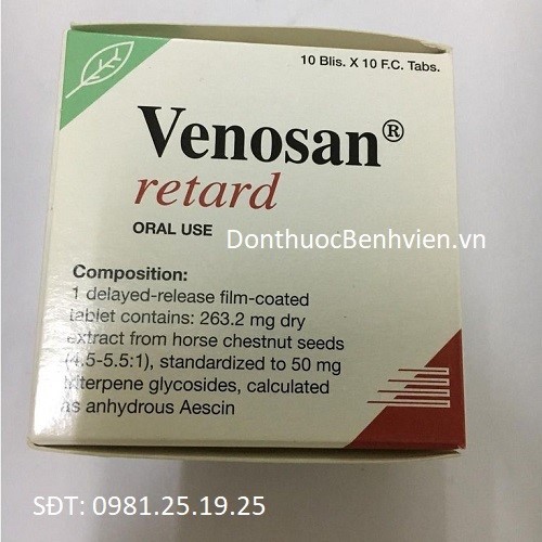 Viên uống Thuốc Venosan Retard