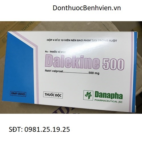 Thuốc Dalekine 500mg Danapha