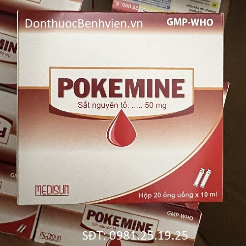 Dung dịch uống Thuốc Pokemine 10ml