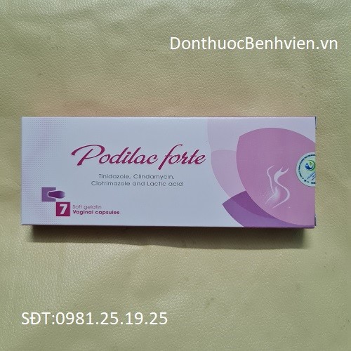 Thuốc đặt Phụ khoa Podilac Forte