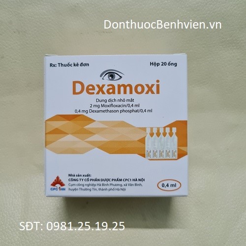 Thuốc Dexamoxi 0.4ml - Dung dịch nhỏ mắt