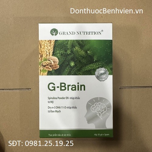 Gói cốm uống bổ não G-Brain