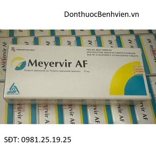 Viên uống Thuốc Meyervir AF 25mg