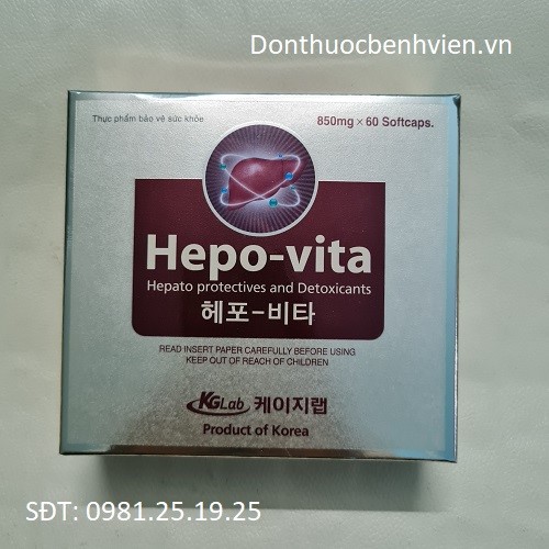 Viên uống bổ gan Hepo Vita