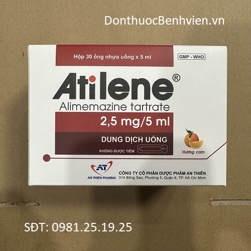 Thuốc Dung dịch uống Atilene 5ml