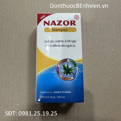 Dung dịch Nazor Shampoo New 100ml