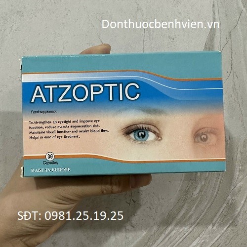 Viên nang uống bổ mắt Atzoptic