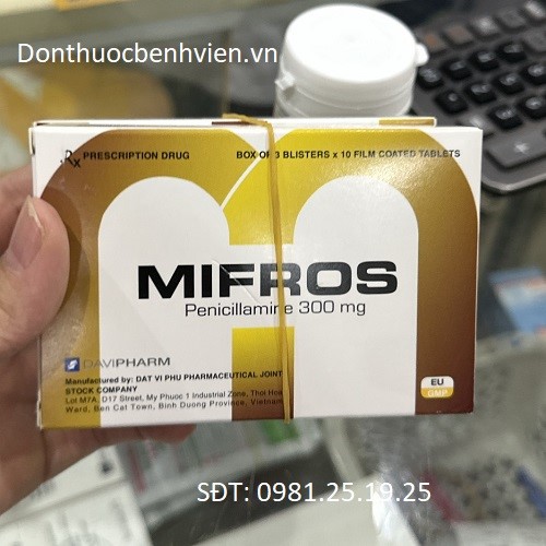 Viên uống Thuốc Mifros 300mg Davipharm