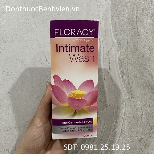 Floracy Intimate Wash - Dung dịch vệ sinh phụ nữ 125ml