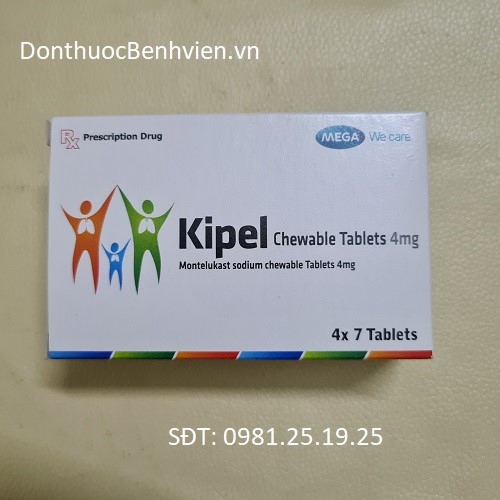 Thuốc Kipel Chewable Tablets 4mg