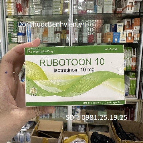 Viên nang mềm Thuốc Rubotoon 10mg