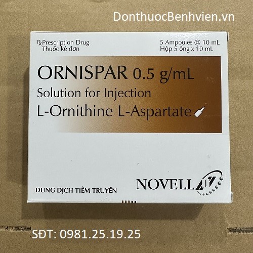 Dung dịch tiêm truyền Thuốc Ornispar 0.5g/ml