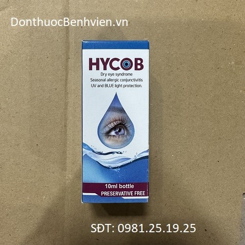 Dung dịch nhỏ mắt HYCOB 10ml