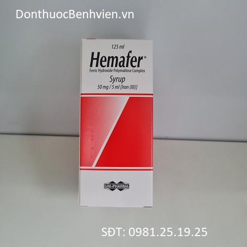 Dung dịch uống Thuốc Hemafer 125ml