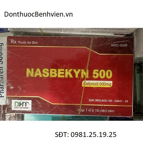 Viên nén Thuốc Nasbekyn 500mg